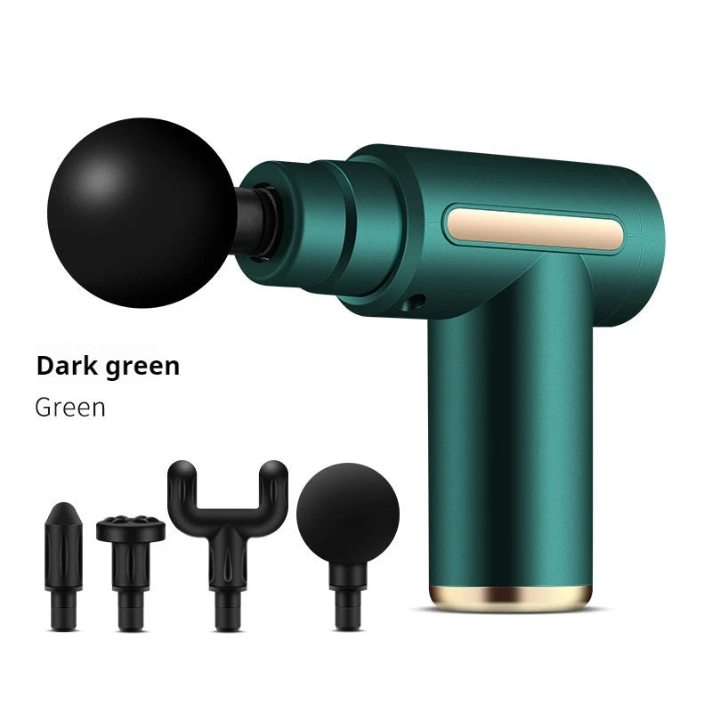 Portable Mini Handheld Massage Gun for Body & Head for Home Use Relaxing Muscle & Fascia Impact Relaxer
