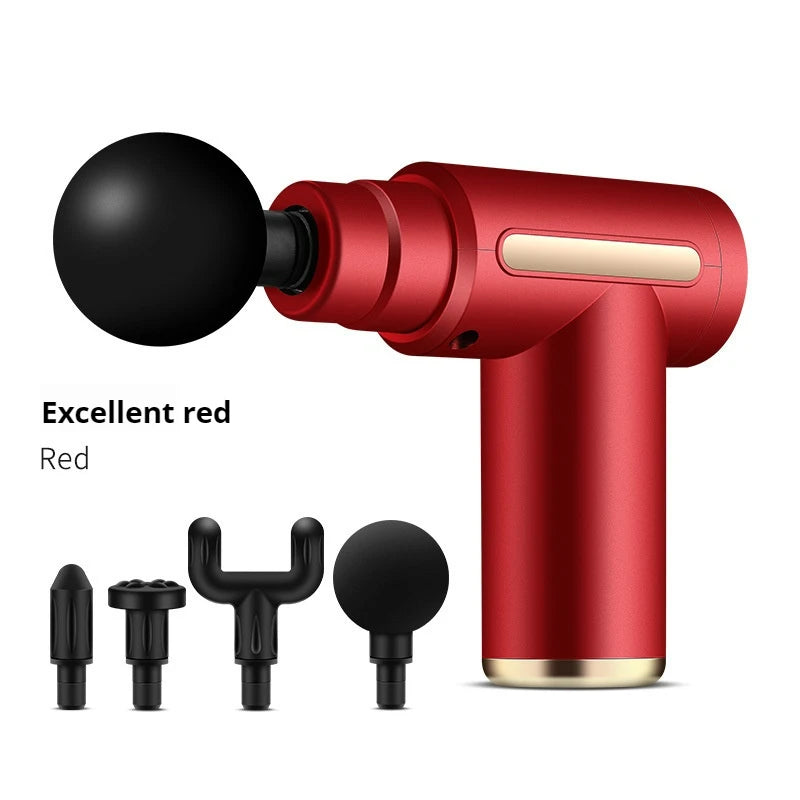 Portable Mini Handheld Massage Gun for Body & Head for Home Use Relaxing Muscle & Fascia Impact Relaxer