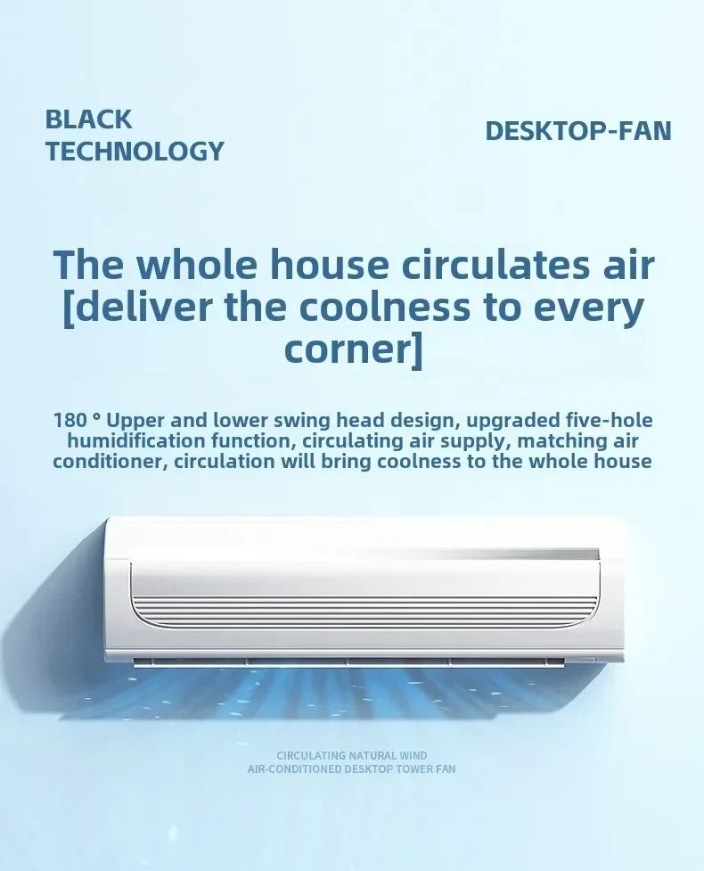 Multi-Function 3-in-1 Portable Air Cooler – Mini Fan, Humidifier