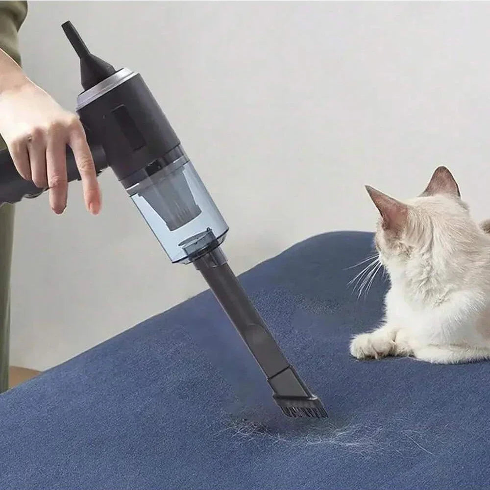 "Powerful, versatile, and compact – dual-use handheld vacuum cleaner