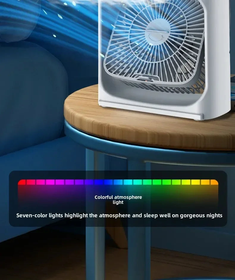Multi-Function 3-in-1 Portable Air Cooler – Mini Fan, Humidifier