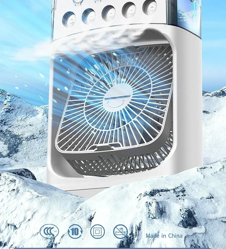 Multi-Function 3-in-1 Portable Air Cooler – Mini Fan, Humidifier