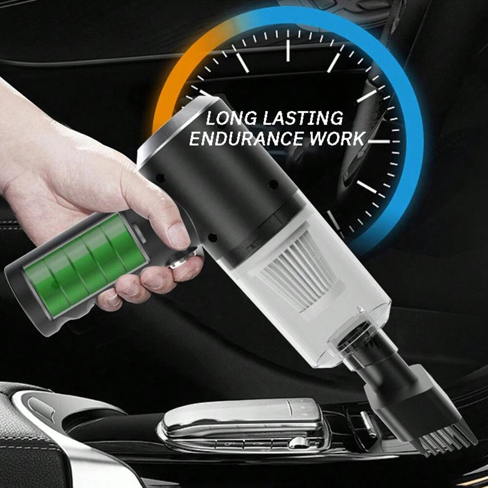 "Powerful, versatile, and compact – dual-use handheld vacuum cleaner