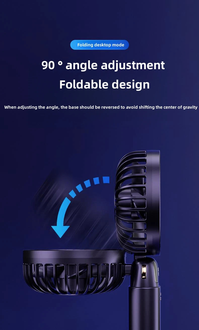 Hand Held Mini Portable Fan- Indoor and Outdoor use!