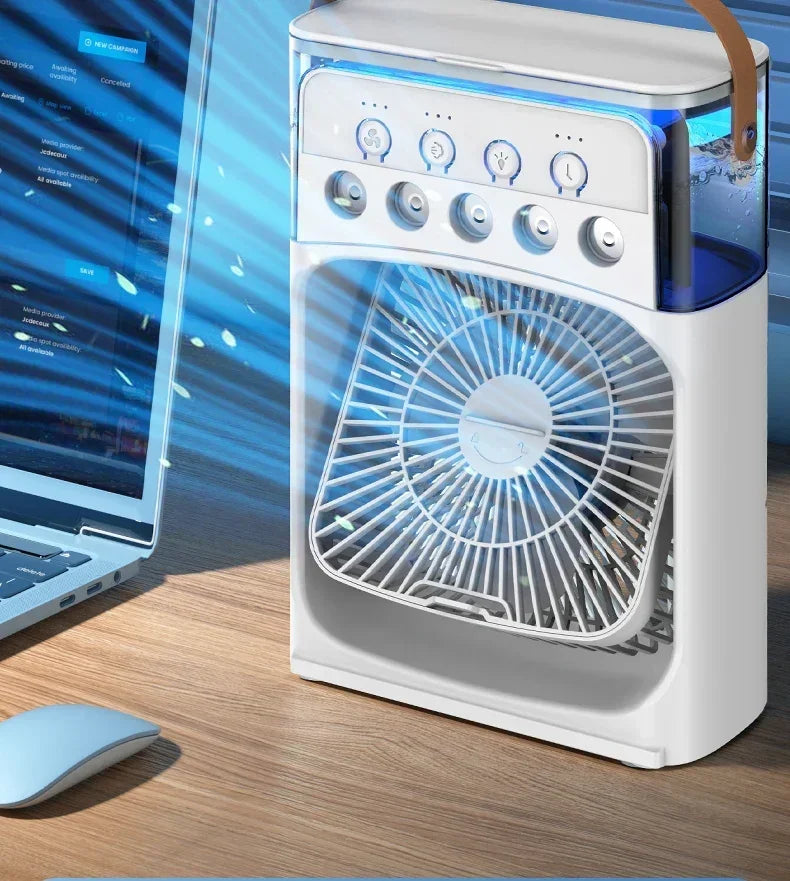 Multi-Function 3-in-1 Portable Air Cooler – Mini Fan, Humidifier