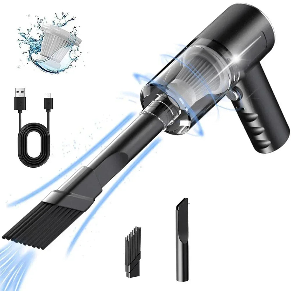 "Powerful, versatile, and compact – dual-use handheld vacuum cleaner
