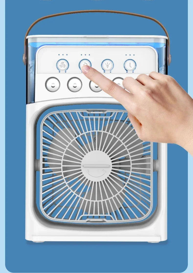 Multi-Function 3-in-1 Portable Air Cooler – Mini Fan, Humidifier