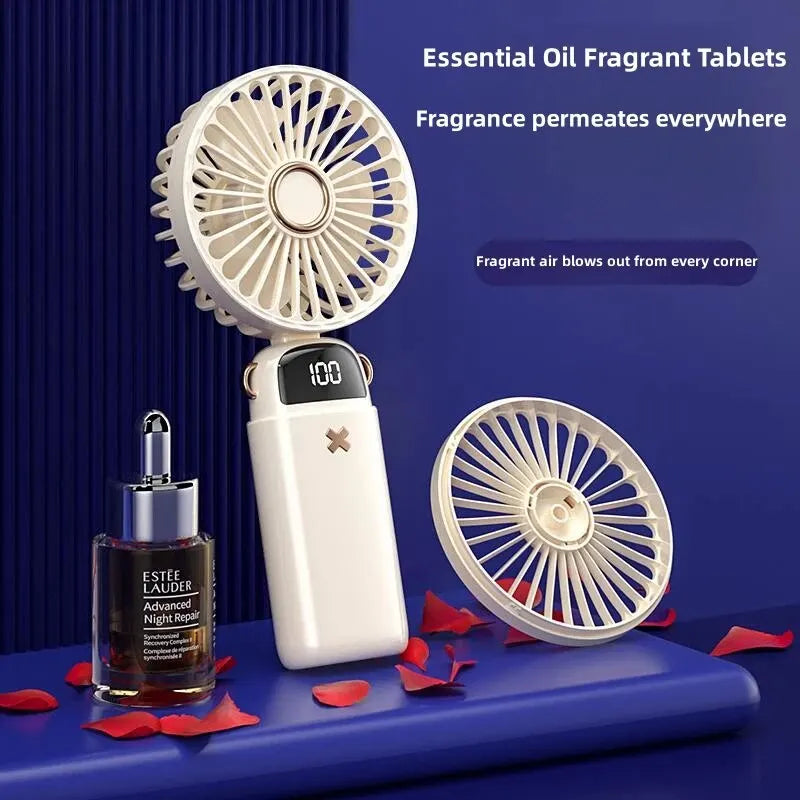 Hand Held Mini Portable Fan- Indoor and Outdoor use!