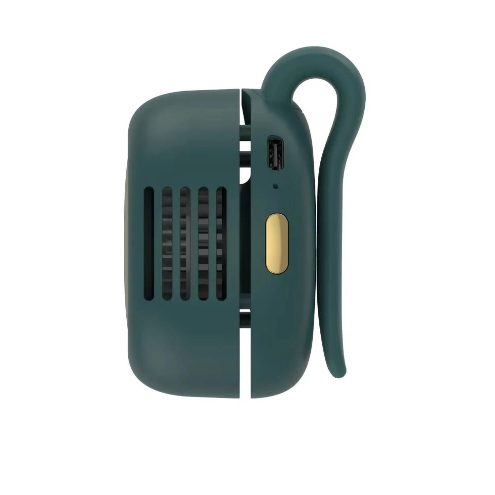 Portable Fan Mini Handheld Rechargeable Bladeless Electric Fan Clip Waist Fan